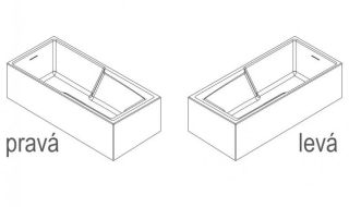 Акриловая ванна Riho Still Shower Plug and Play B103010005 L 180х80см белый